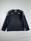 Kappa InterSport Logo Tape Long Sleeve Sports Jersey – Black/Gold (XL)