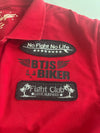 Big Train Biker Patchwork Polo (2XL)