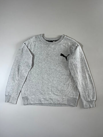 Puma | Grey Classic Crewneck Sweatshirt | (M)