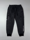 Lifework Geometric Signature Black Cargo Jogger Pants (W:32) (L:36)