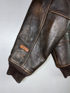 Avirex Ltd G-1 Flight Premium (Detechable Collar) Leather Jacket (2XL)