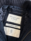 Abercrombie & Fitch “Lake Harris” Navy & Grey Plaid Wool Field Jacket Heavy( S )