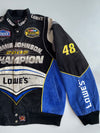 Vintage JH Design Jimmie Johnson #48 Lowe’s NASCAR Nextel Cup 2006 Champion Racing Jacket (L)