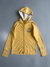 Roots Athletic Dept Yellow Distressed Double Zipper Zip up (S)