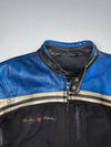 Dainese Blue/Silver Racing (Elbow padded) Leather Jacket (M)
