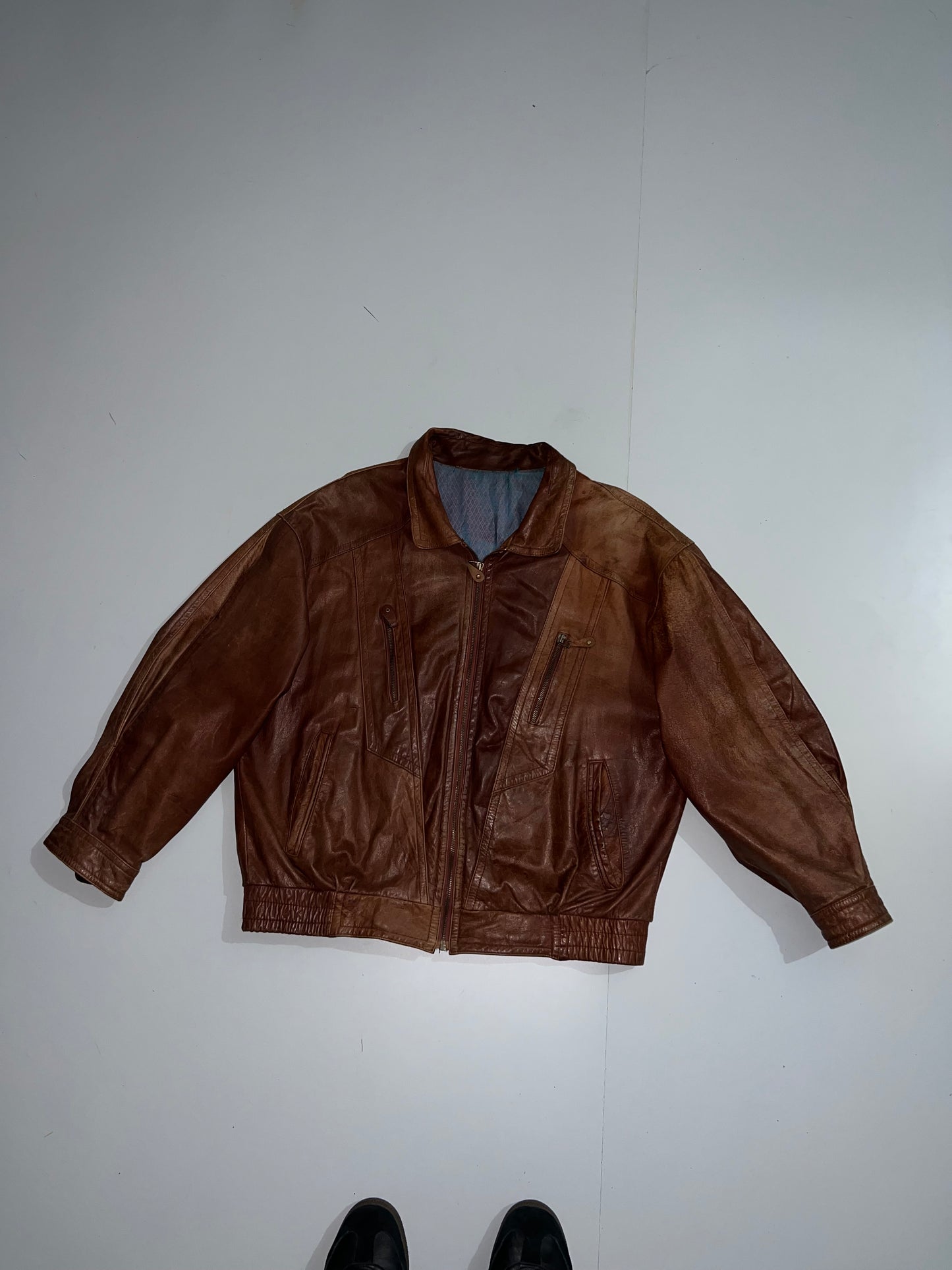 ZSuper Premium   (ULTRA RARE)  Original Leather Jacket (XL/2XL)