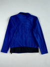 The North Face Royal Blue Fleece Zip Jacket with Black Panels (S)