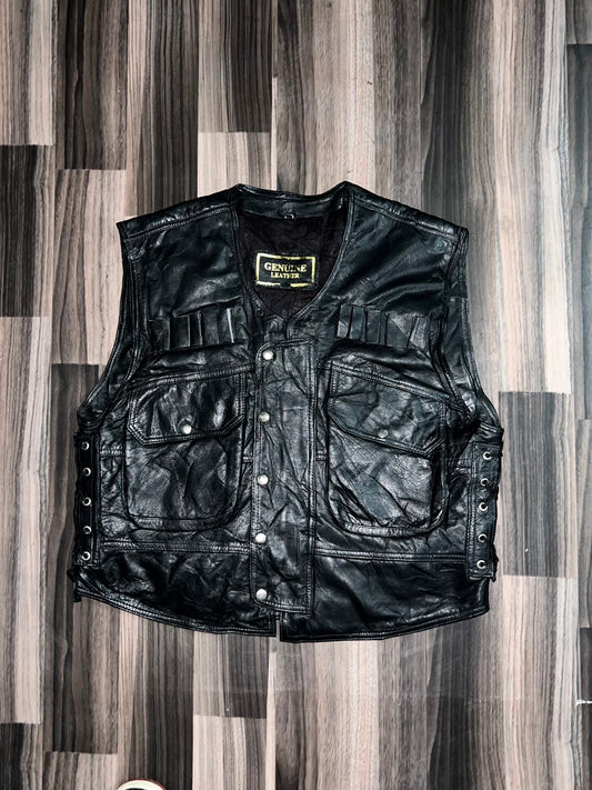 Z Super Premium Half Original Leather Jacket (M/L)
