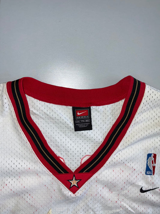 Nike NBA Philadelphia 76ers #3 Allen Iverson Jersey | White (2XL)