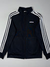 Adidas Three-Stripe Track Jacket – Black & White  (M)