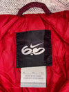 Nike “6-0” Varsity Hooded Bomber Jacket  Burgundy/Red (XL)