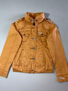 Khujo Tan Military Jacket – (S)