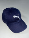 Puma Big Cat Logo Navy Cotton Cap (Adjustable)