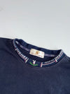 Daydreaming Beast Embroidered Navy Sweatshirt (L)