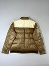 Bobson Jeans Gold Tan Hooded Puffer Jacket  (L/XL) (Detachable Cap)