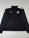 Puma DryCELL Black Quarter-Zip Football Training Pullover (2XL)