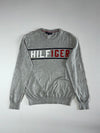Tommy Hilfiger Spellout Knit Sweater – Grey, Men’s(M)