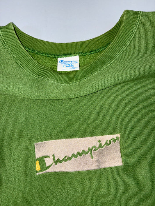 Champion | Reverse Weave Sweatshirt | Olive Green (L/XL)