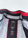 Richa D3O CE Armored 2-in-1 Leather Outer Shell with Removable Textile Inner Liner Moto Jacket (Paded)(XL)