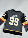 Fanatics NHL Vegas Golden Knights #9 Official Licensed Steel Grey Gold Knight Crest Hockey Jersey (M)