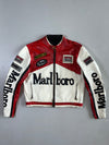 Vintage 90s Marlboro Racing Pure Leather Jacket (M)