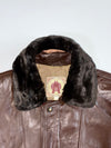 Super Premium Original Leather Jacket (Detechable furr Coller) (XL)