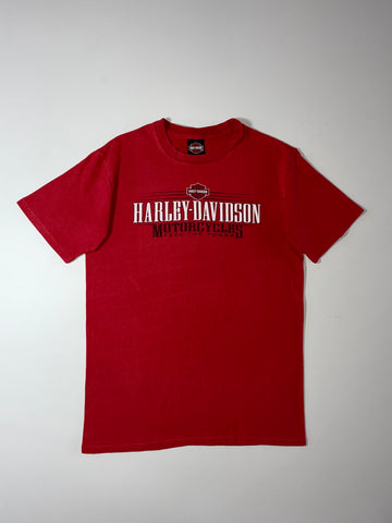 Harley-Davidson “Feel the Power” Red Graphic T-Shirt (M)