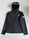 The North Face Black Soft Shell Fleece-Lined Hooded Jacket (S/M)