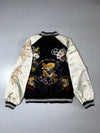 Romantic Face Yokosuka Japan Dragon Fully Embroidered Souvenir (L)