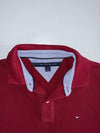 Tommy Hilfiger | Classic Piqué Polo | Crimson T-Shirt (L)