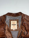 Chevignon Premium Original Bomber Leather Jacket (S/M)