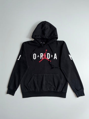 Jordan Jumpman Air Spellout Hoodie – Black (Made in USA)(L)