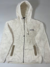 Dickies Cream White Sherpa Hooded Zip Jacket – Authentic Workwear (M)