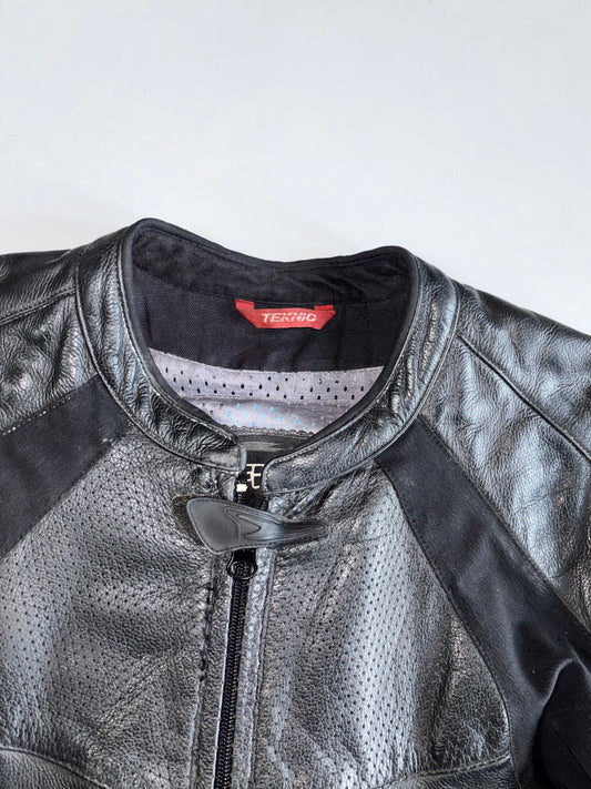 Teknic’s Riding Gare Mesh / Pure Leather Racing Jacket / CE Protection (M)