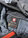 Black Yak Extreme Peak Grid Print Hooded Fleece Jacket (L)