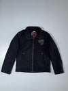 Esprit Marathon Embroidered Ribbed-Collar Jacket Black, Size (M/L)