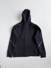 Adidas Designed for Gameday Black Full-Zip Hoodie (L)
