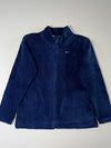 Nike Navy Blue Full-Zip Fleece Jacket (M)