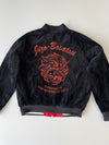 ZRARE] Nippon Blue Reversible Sukajan Jacket – "Jizo-Bosatsu" Folklore Fully  Embroidery (M)