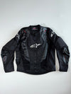 Alpinestars Mesh & Leather Riding Jacket (Back Hump) (XL)