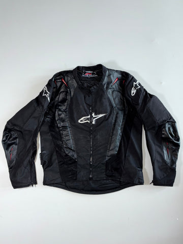 Alpinestars Mesh & Leather Riding Jacket (Back Hump) (XL)
