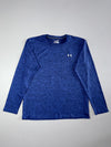 Under Armour HeatGear Blue Long Sleeve Tee – (L)