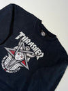 Thrasher Pentagram Goddess “Skate or Die” Crewneck Sweatshirt – Black (L)