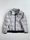 Big Train Osaka Grey Puffer Jacket with Embroidered Logo (M)