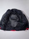 Vintage Clover Black Red Kevlar Motorcycle Riding Jacket PADDED (L)