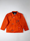 Vintage Snotty Kid Orange Fireman Clasp Quilted Jacket – Kids/Junior (L/XL)