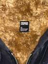 Design United Y2K Graphic Faux-Fur (Furr inside)Lined Zip Hoodie (L)