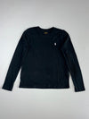 Polo Ralph Lauren Long Sleeve Tee (Black)(L)