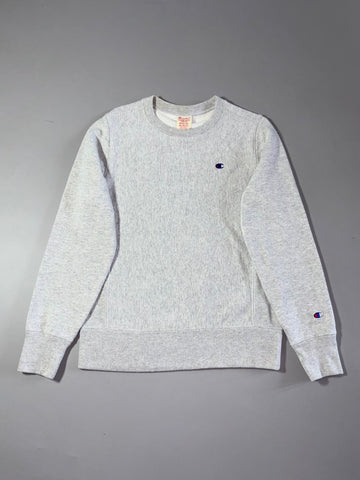 Champion Reverse Weave Grey Crewneck (S)