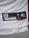 NFL Reebok | New England Patriots #81 Jersey | White Navy (2XL)
